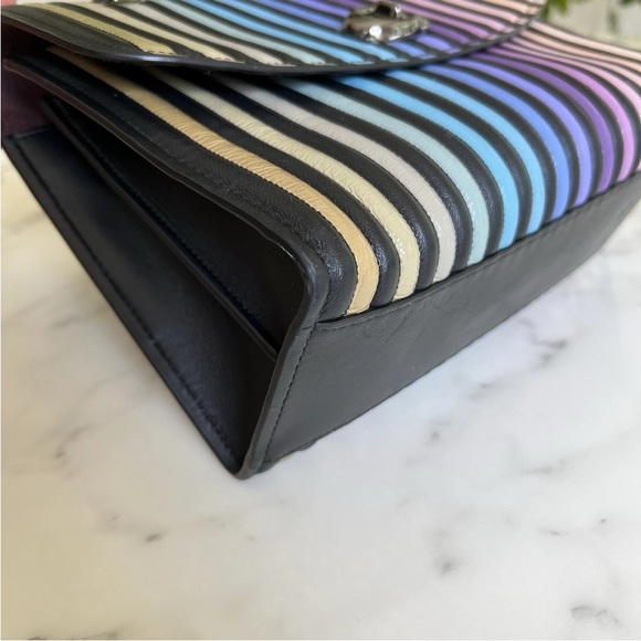 Coach Parker with Ombré Quilting Leather Shoulder Crossbody GOOD USED CONDITION - Picture 7 of 16